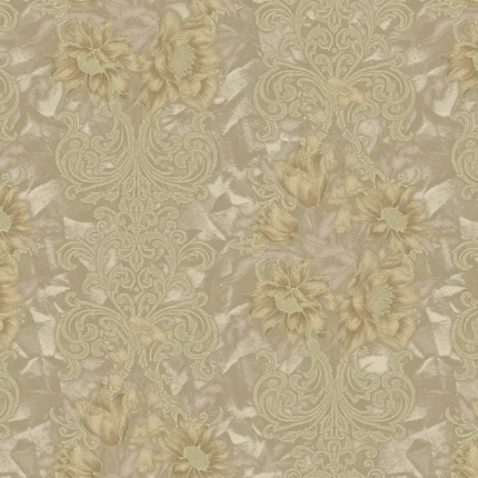 Beige Embossed Seven Adawall Wallpaper 7805-3